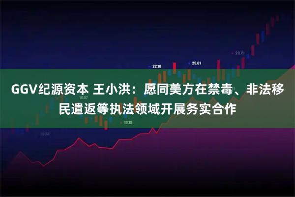 GGV纪源资本 王小洪：愿同美方在禁毒、非法移民遣返等执法领域开展务实合作