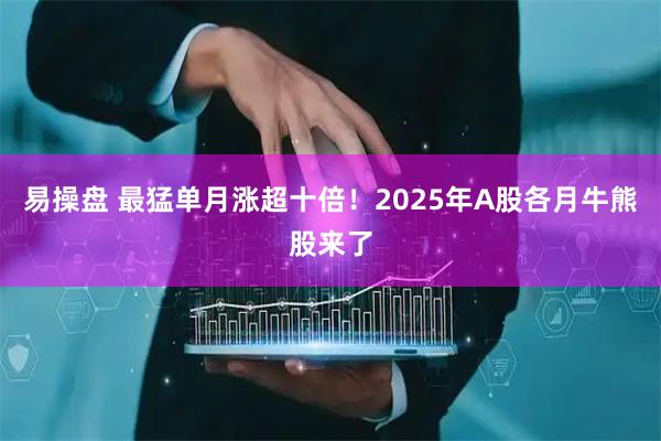 易操盘 最猛单月涨超十倍!2025年A股各月牛熊股来了